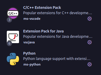 Extensiones de VSCode